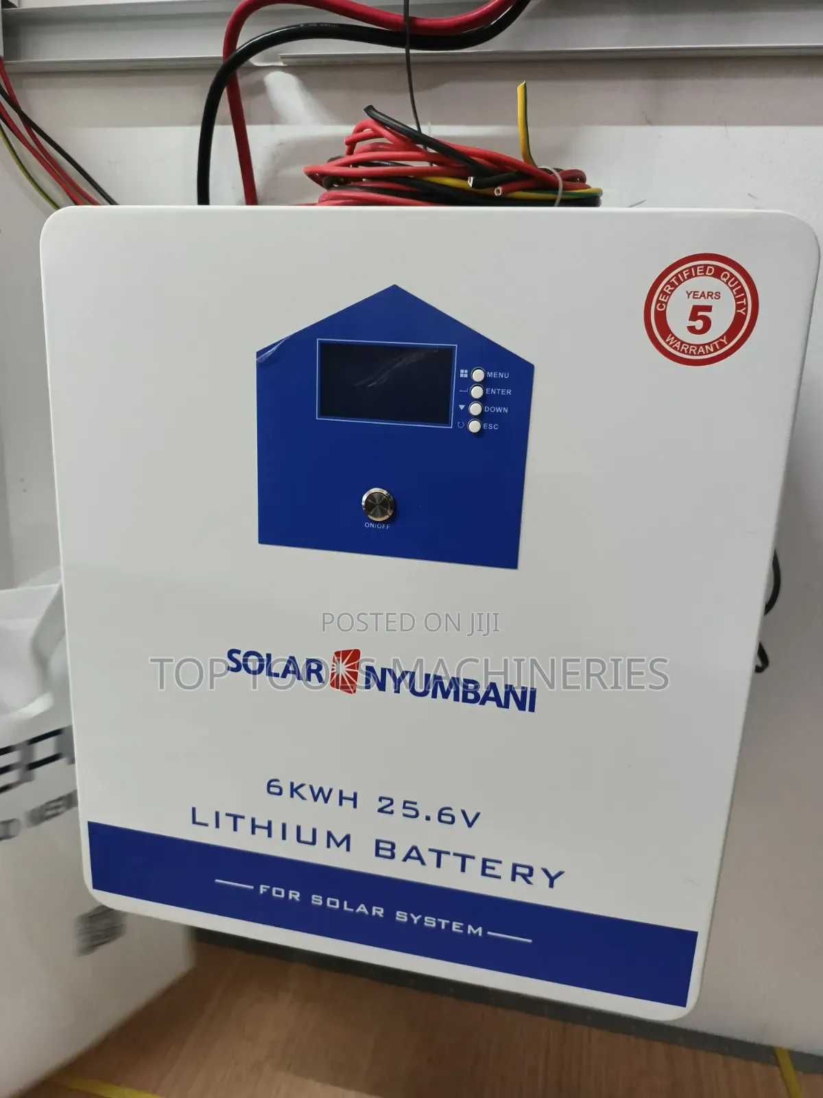 Solar Nyumbani Lithium Battery 6kw 25.6v