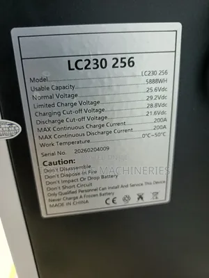 Solar Nyumbani Lithium Battery 6kw 25.6v