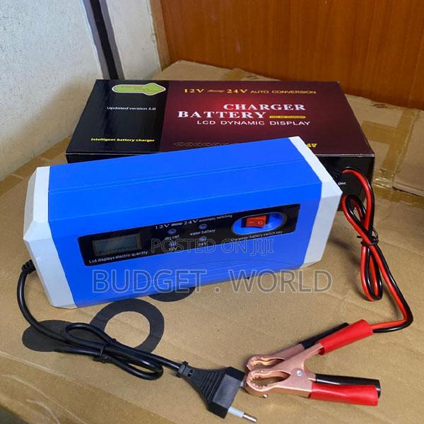 Universal 12v/24v Smart Charger – Battery Recovery and Maintenance To