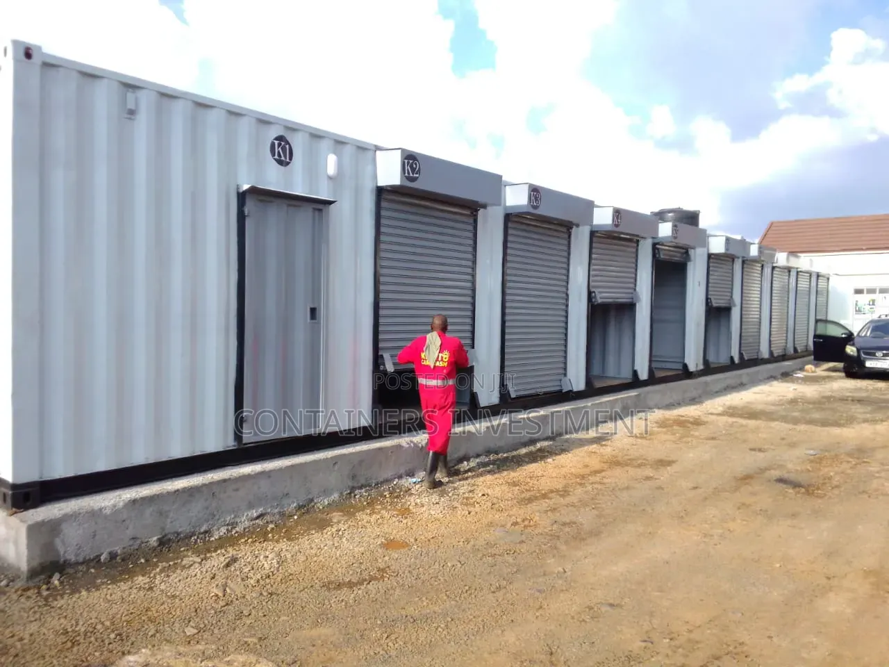 Container Stalls- The Only Portable Shopping Centre.