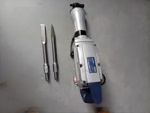 Freevel 1450w Concrete Breaking Machine With Flat Pointed Chisels
