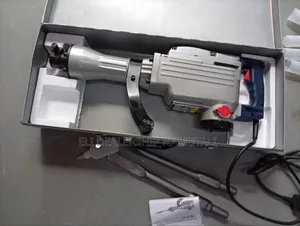 Freevel 1450w Concrete Breaking Machine With Flat Pointed Chisels