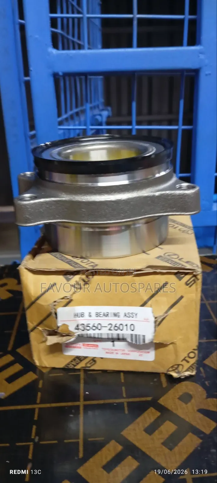 Bearing Hubs for Toyota 7l Original