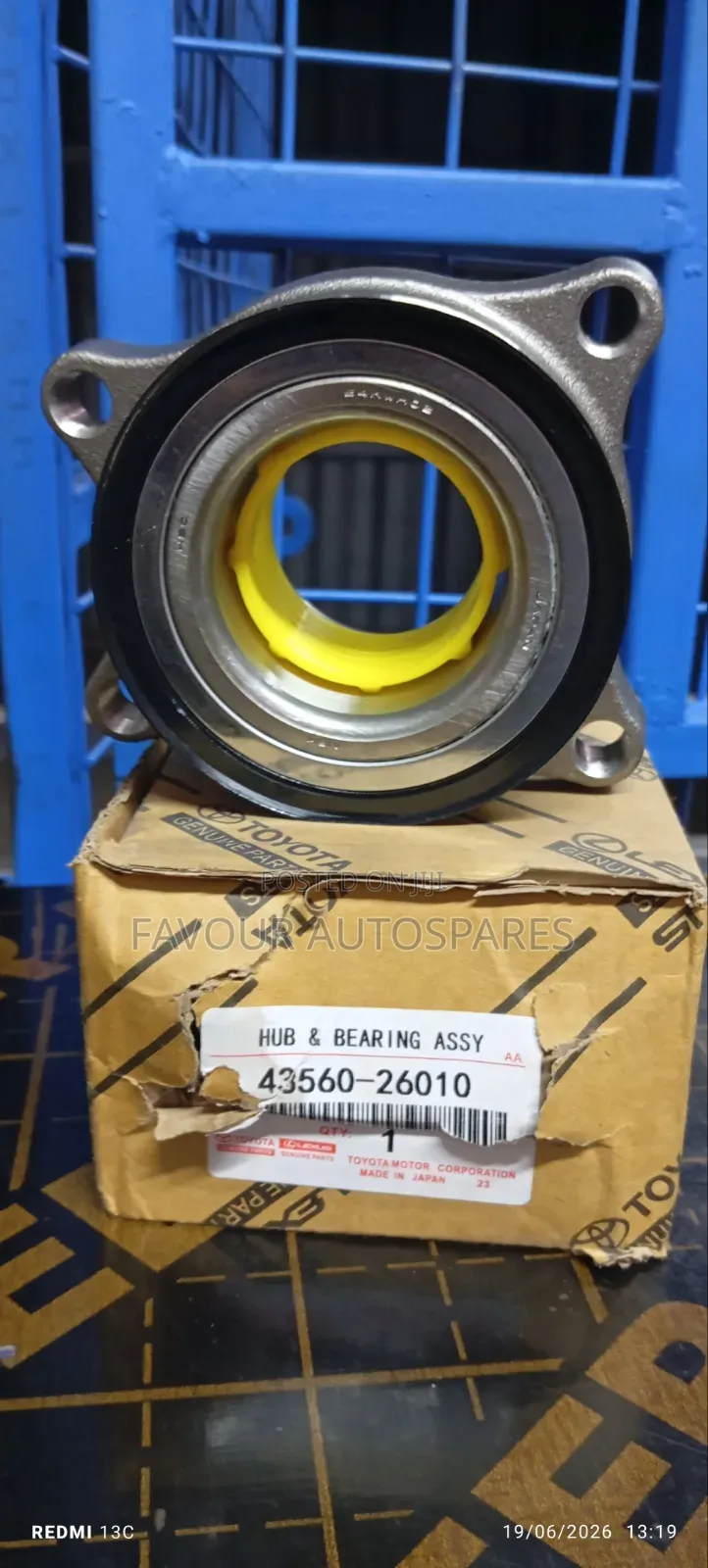 Bearing Hubs for Toyota 7l Original