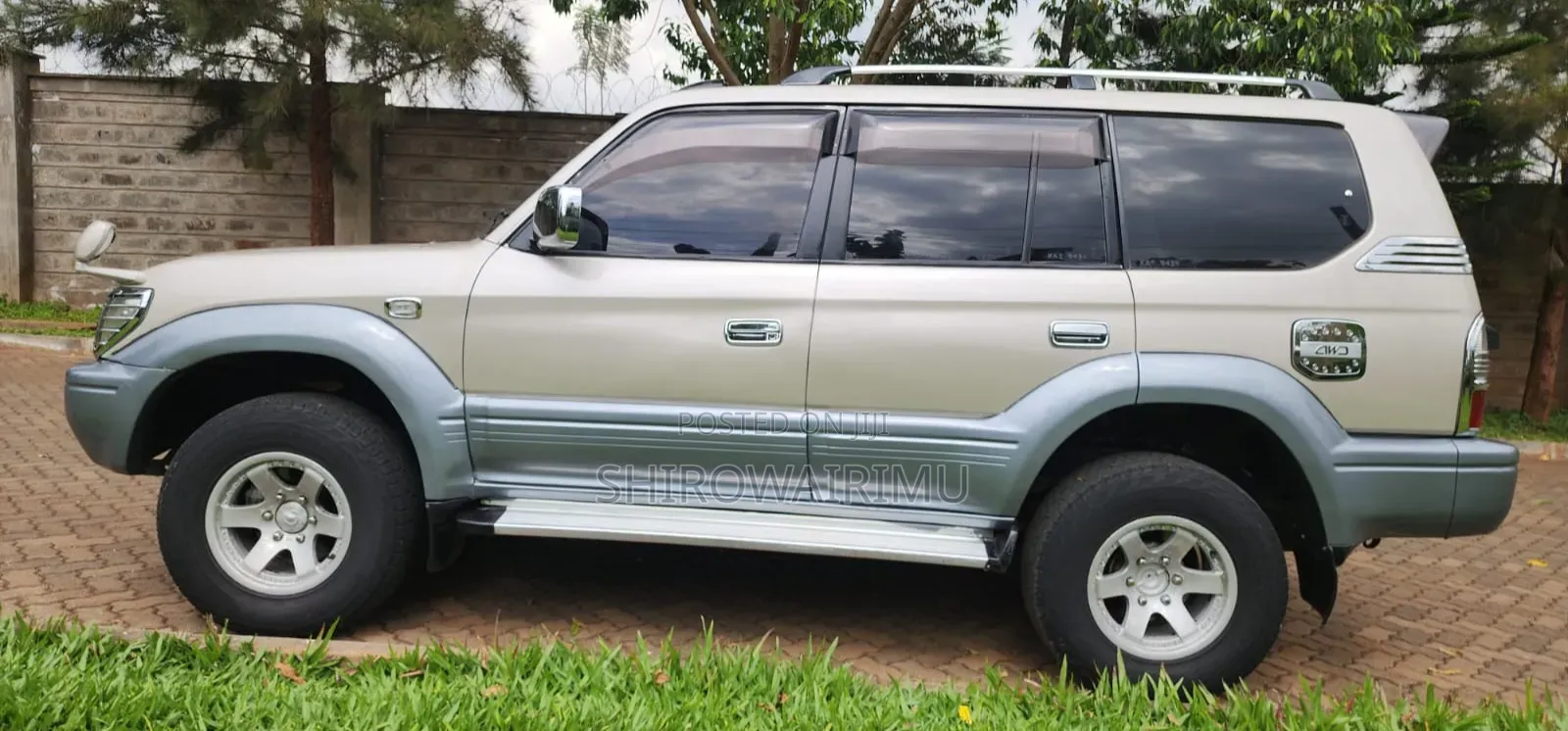 Toyota Land Cruiser Prado 1996 Beige