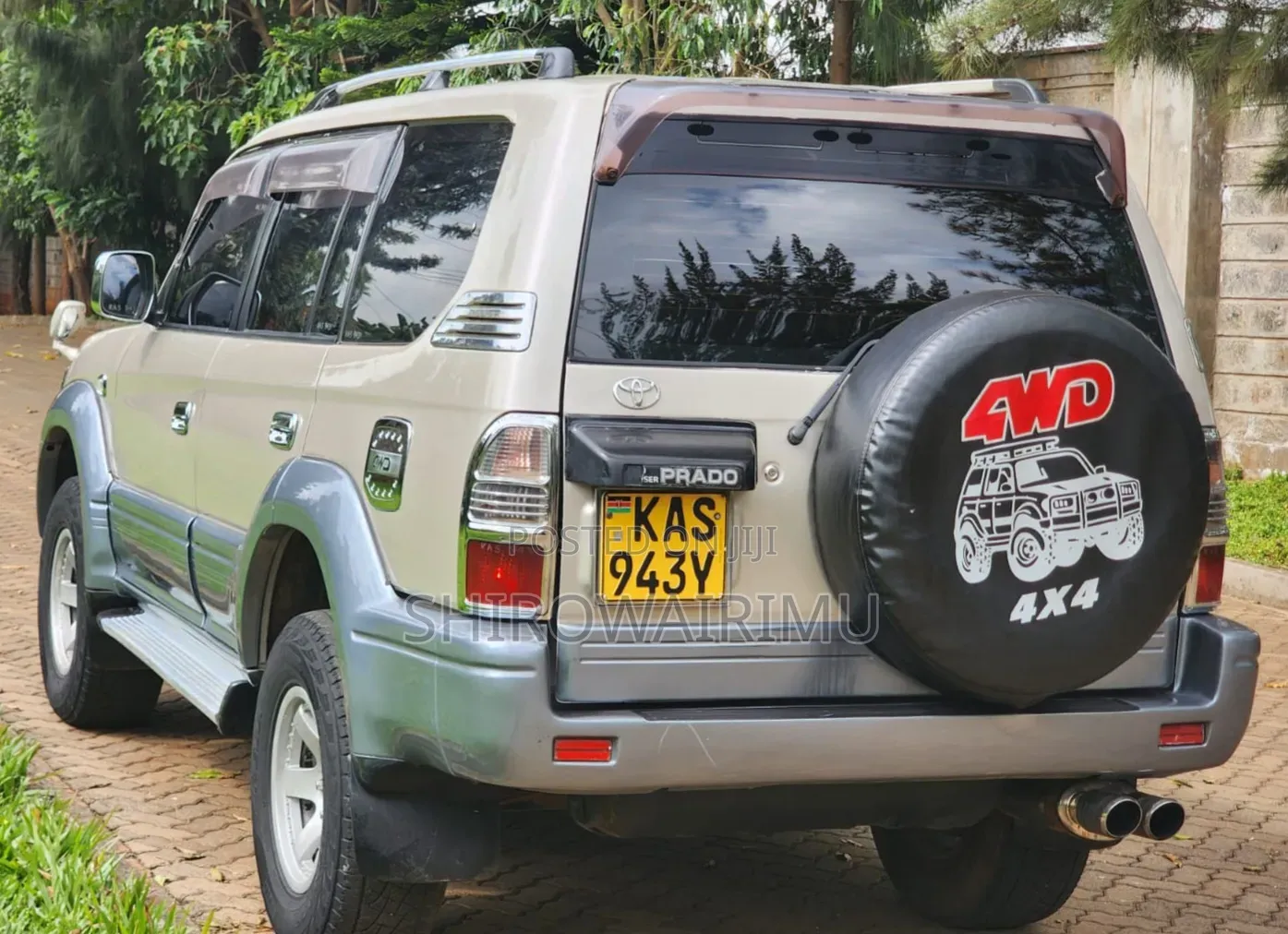 Toyota Land Cruiser Prado 1996 Beige
