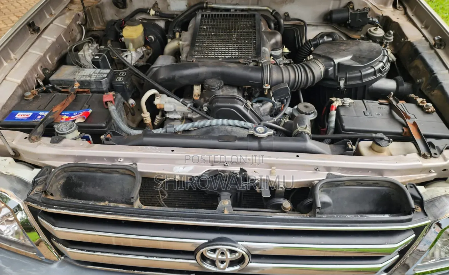 Toyota Land Cruiser Prado 1996 Beige