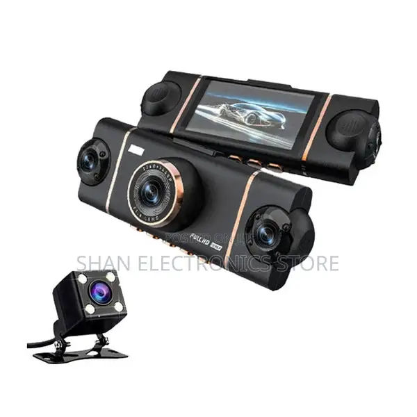 4 Lens 1080p | 360 Degree Wifi Dashcam Dashboard Camera System 1080p