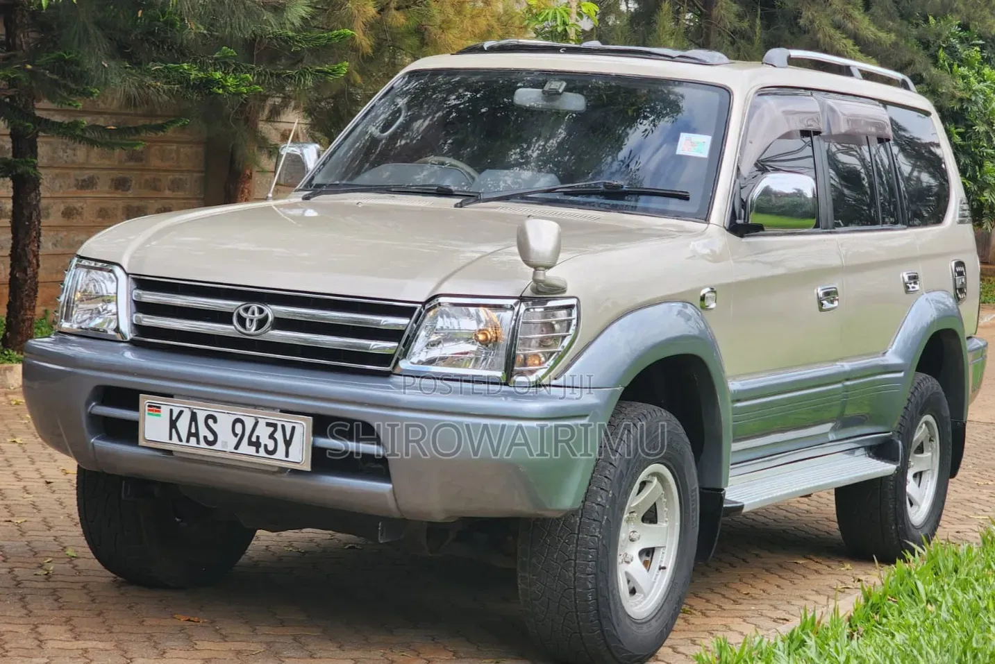 Toyota Land Cruiser Prado 1996 Beige