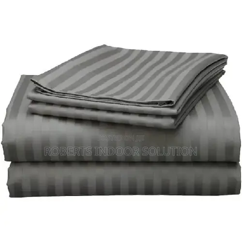 Designer Style Luxury Striped Cotton Bedsheets
