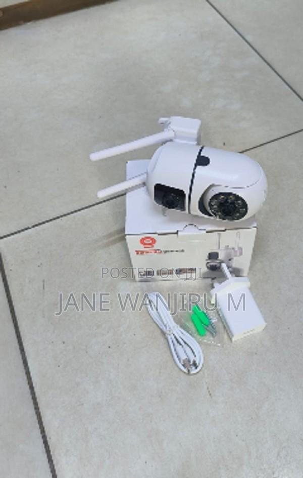 New ^ V380 Dual Lens PTZ Camera – 360° Full View Surveillance