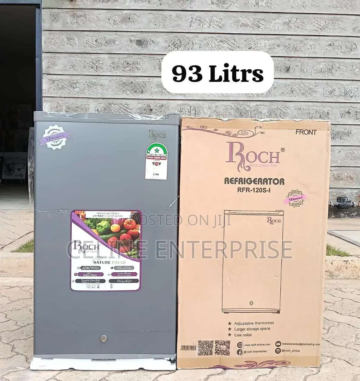 Roch RFR-120-S-I Single Door Fridge 95 Litres