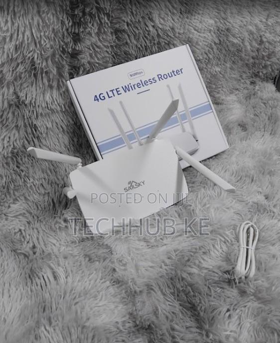 4g Lte Wireless Router With Unlimited Internet Broadband Device