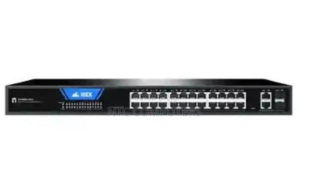 Netis St228gpr-2g2s 24-Port Gigabit Poe Switch With 2ge + 2sfp Uplinks