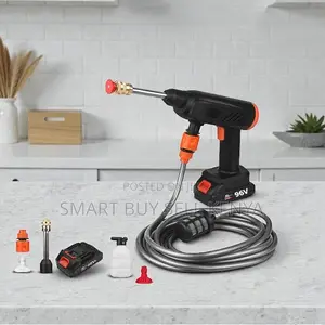 Fast Acting Pressure 96v Cordless High Pressure Car Washer Washing Gun