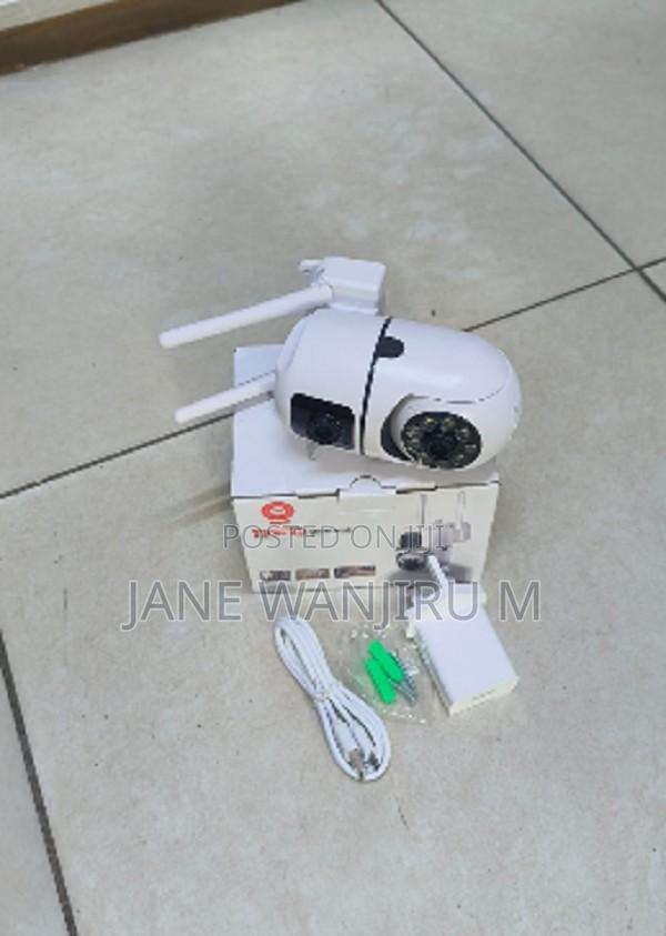 New *Smart Wall Mount Wifi Camera With Dual Lens PTZ Control