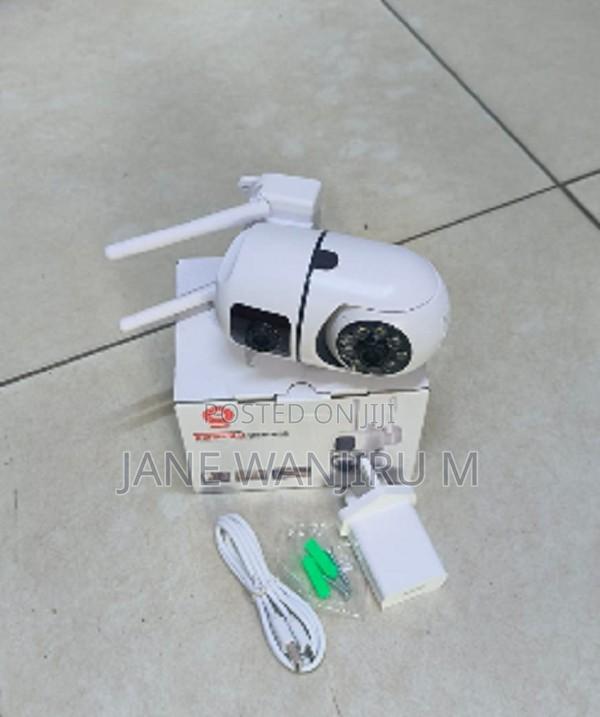 New V380 Pro Dual Lens Camera – Crystal Clear Home Security - main view