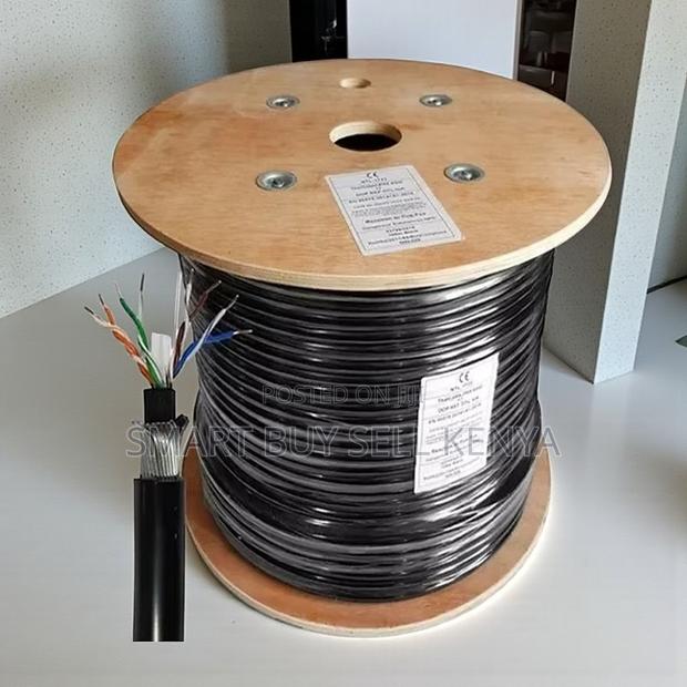 Heavy Duty 305m Outdoor Utp Cat 6 Networking Lan Cable Roll