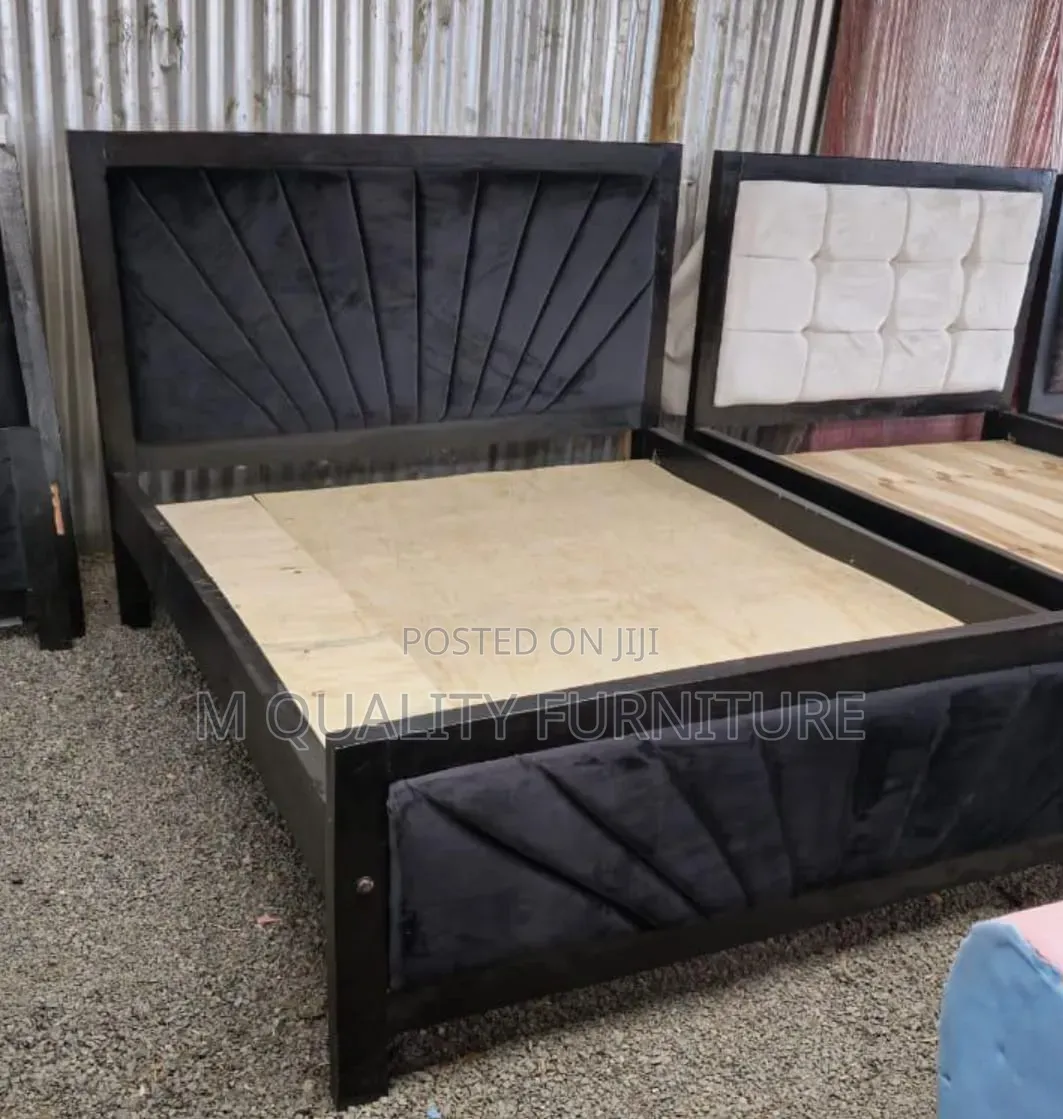 Classic Wooden Frame Bed