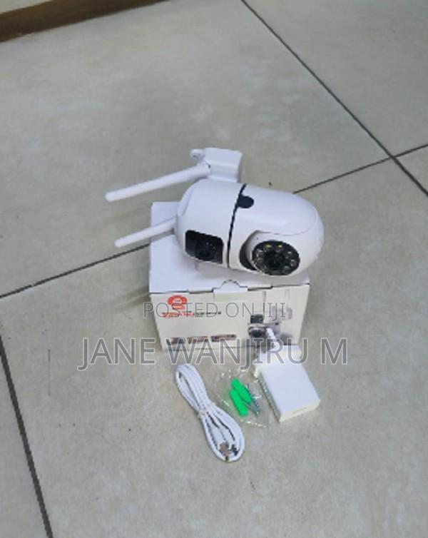 ^ Wall Mounted Security Camera – Remote View Anywhere - main view