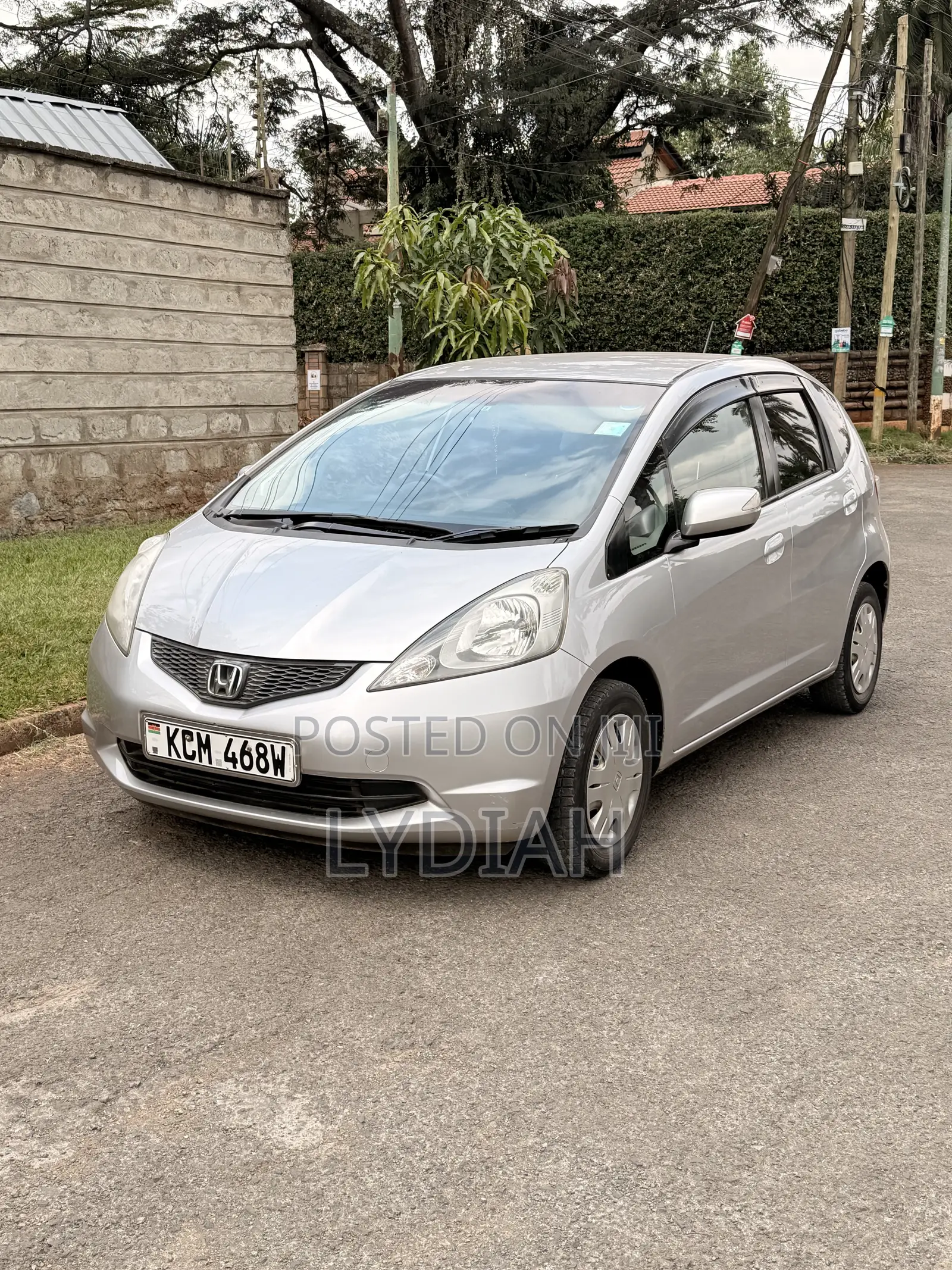 Honda Fit 2010 Silver
