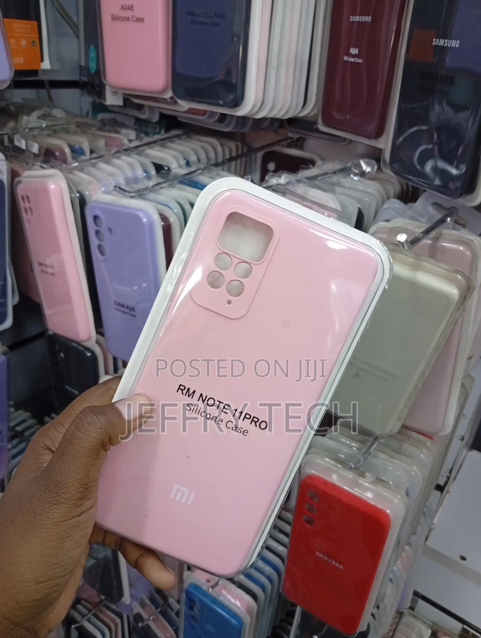 Xiaomi Redmi Note 11 Pro Soft, Pastel Pink Liquid Silicone Phone Case