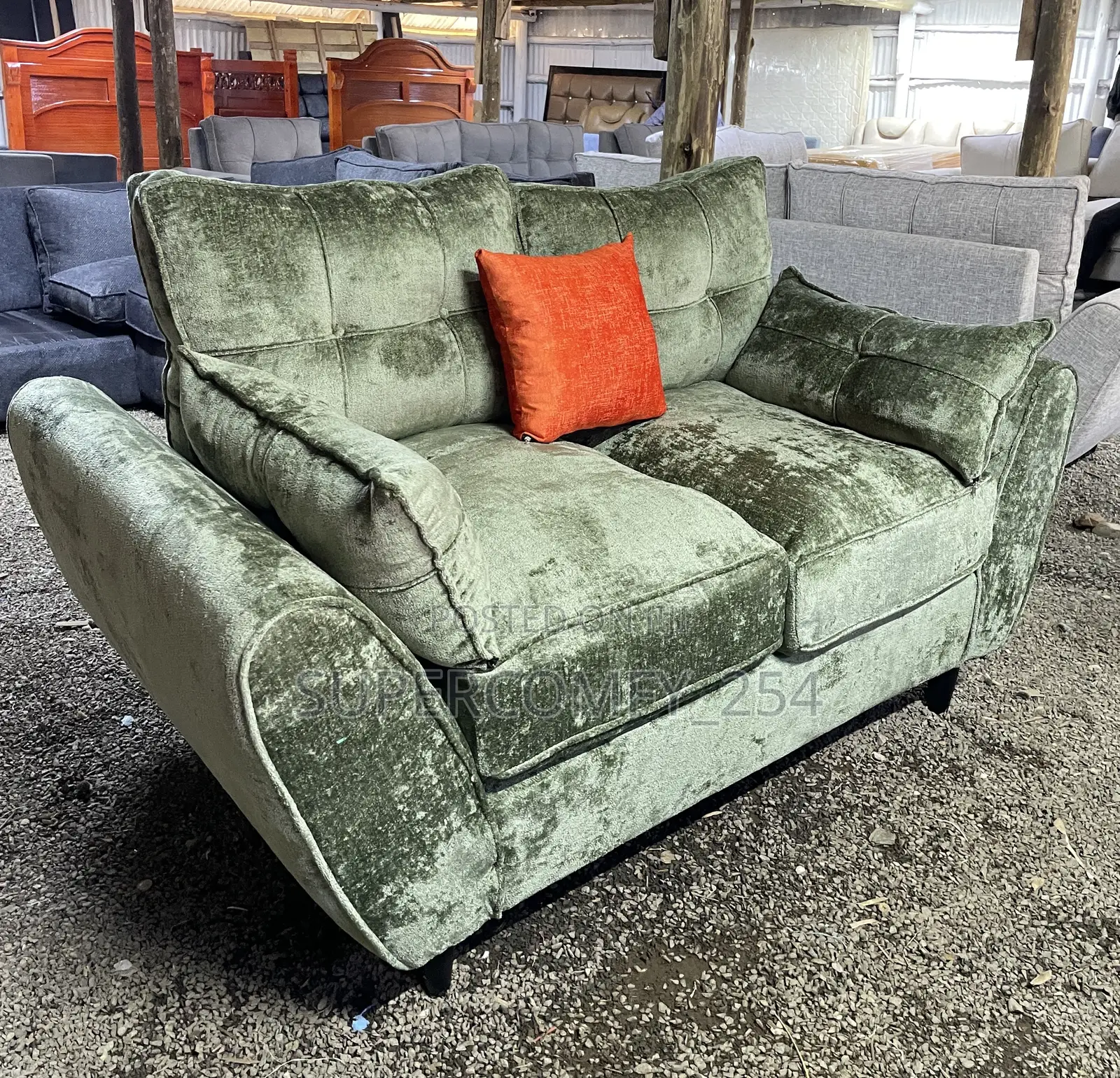 Modern Two Seater Butterfly Sofa