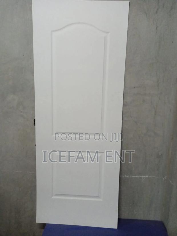 White Laminated Solid Door/Standard Laminated Door