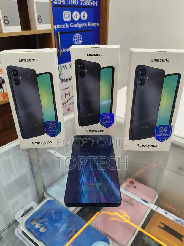 New Samsung Galaxy A06 128 GB Blue
