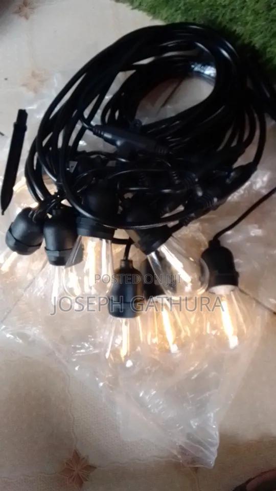 Solar Powered String Lights 20m 20 Bulbs