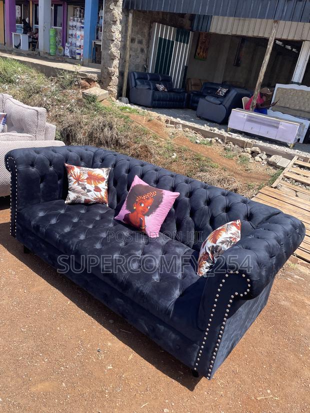 Classic Three Seater Chesterfield Sofa