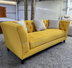 Classic Three Seater Chesterfield Sofa