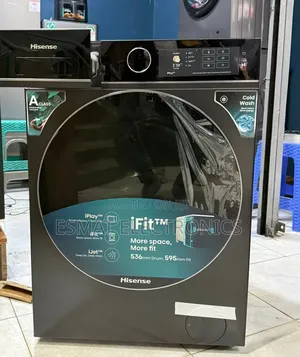 Hisense Wd5s1245bb 12kg Front Load Wash Dry Washing Machine