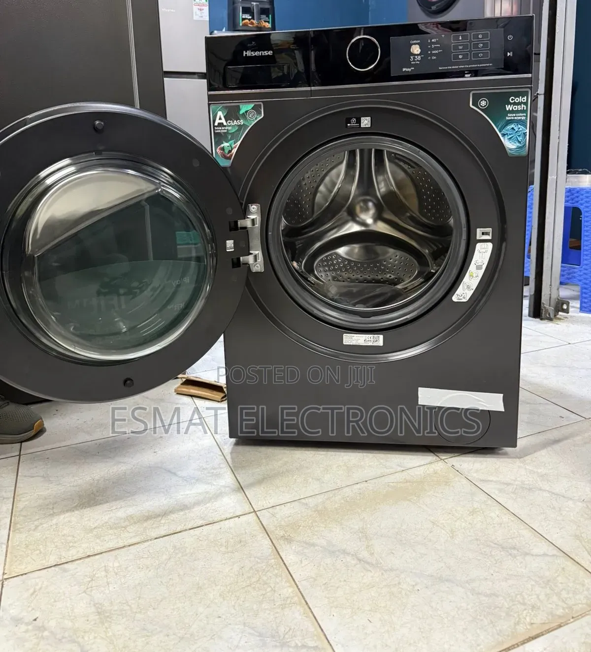 Hisense Wd5s1245bb 12kg Front Load Wash Dry Washing Machine