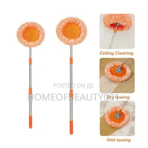 Chenille Telescopic Ceiling Cleaning Mop.