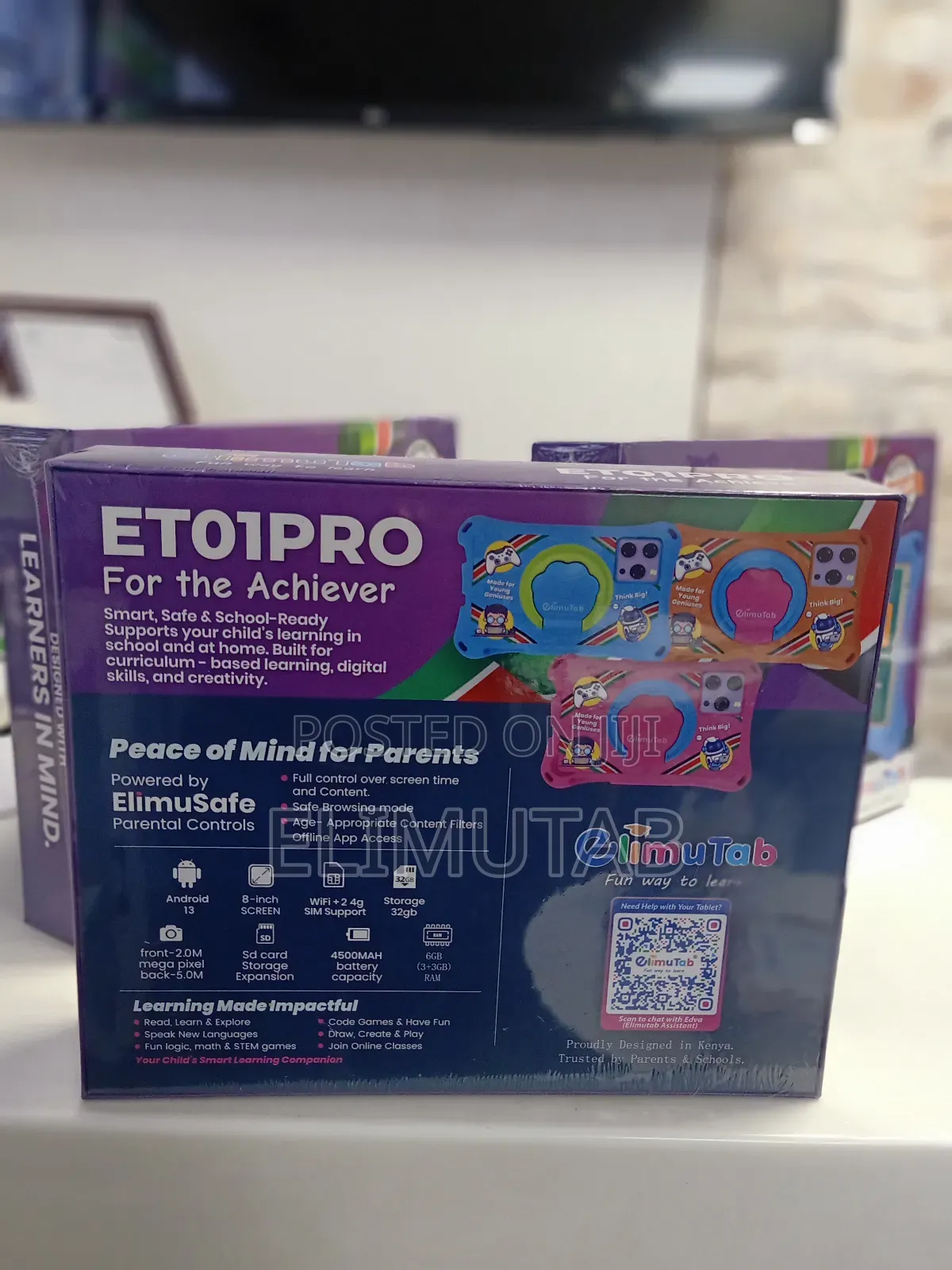 Elimutab Et01pro Educational for Kids