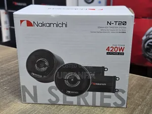 Nakamichi N-T20 20mm KSV 420watts Tweeter System- A Pair