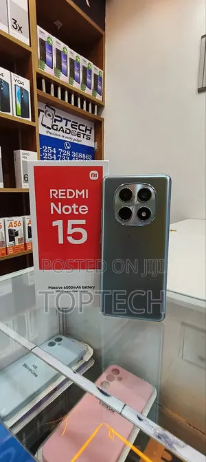 New Xiaomi Redmi Note 15 256 GB Black