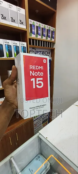 New Xiaomi Redmi Note 15 256 GB Black