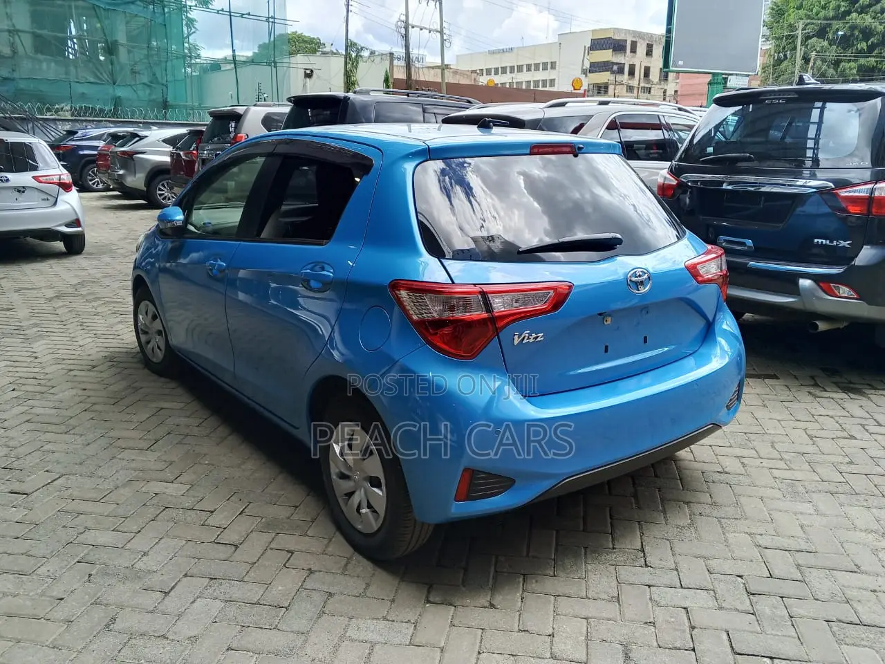Toyota Vitz 2018 Blue