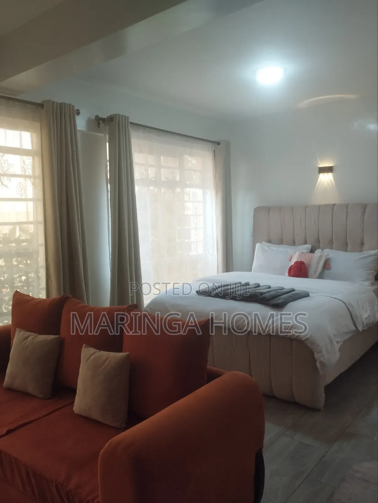 Furnished Studio Airbnb in Ruaka – Daily & Short Stay Rental