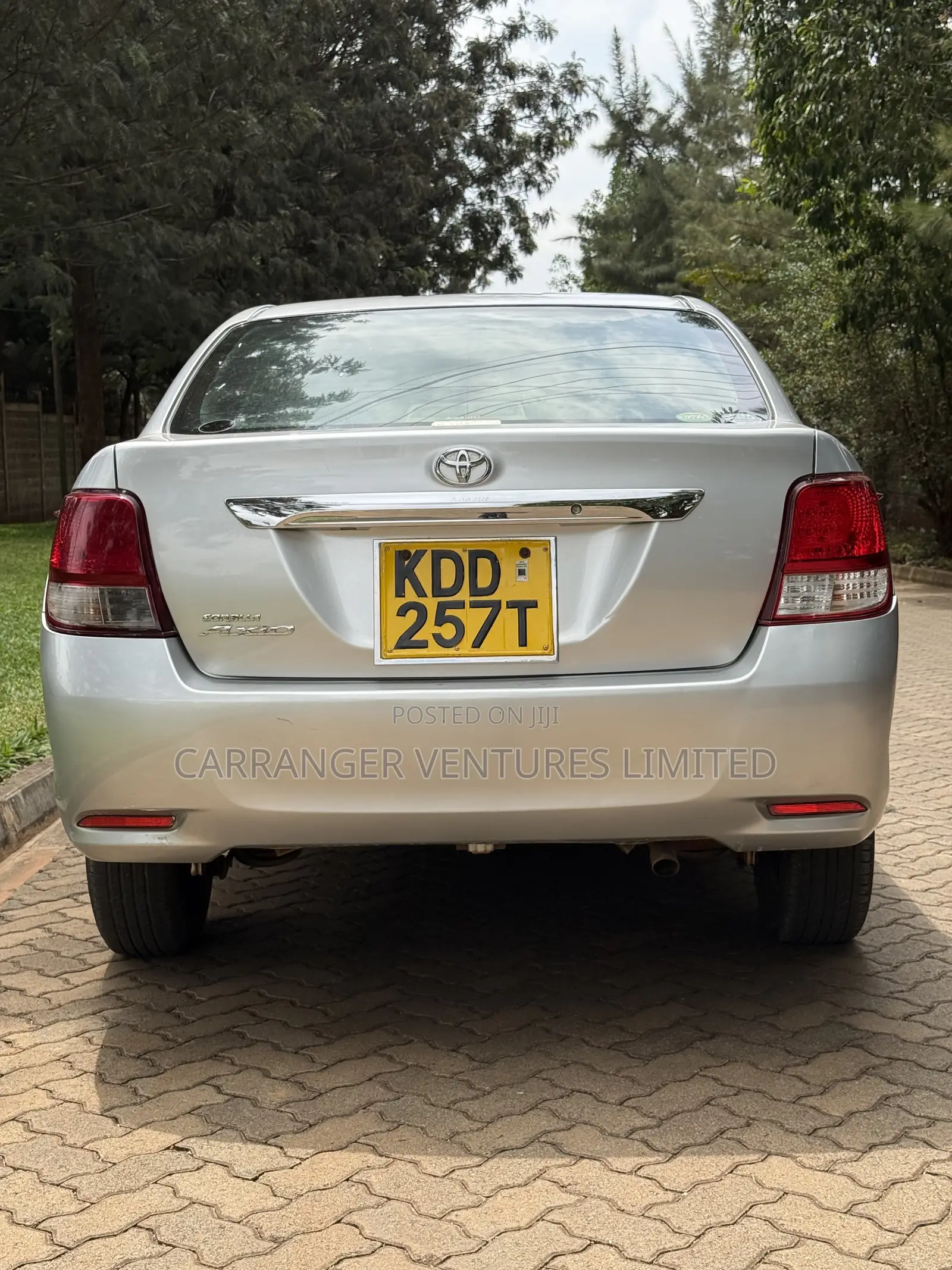 Toyota Axio 2014 Silver