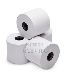 4pcs Plain Thermal Paper Roll - 80x80mm