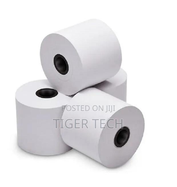 4pcs Plain Thermal Paper Roll - 80x80mm - main view