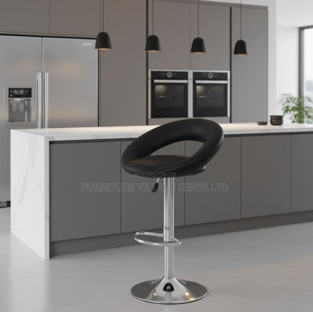 360 Degree Swivel Height Adjustable Bar Stool - thumbnail 7