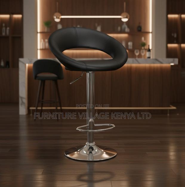 360 Degree Swivel Height Adjustable Bar Stool - thumbnail 9