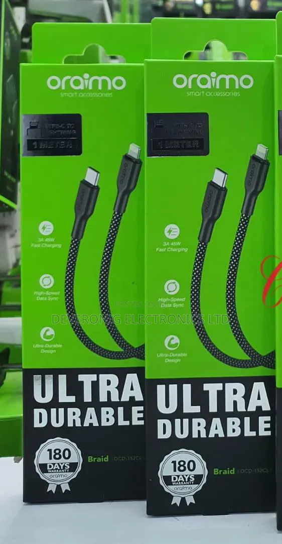 *Restocked*
Oraimo Braid Ocd-152cl *45w Type C