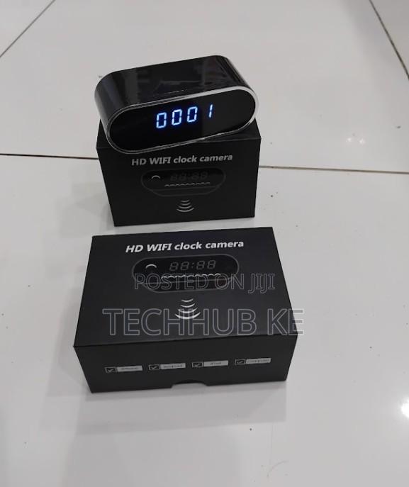 Wifi Clock Camera Hidden Security Camera With Phone Viewing