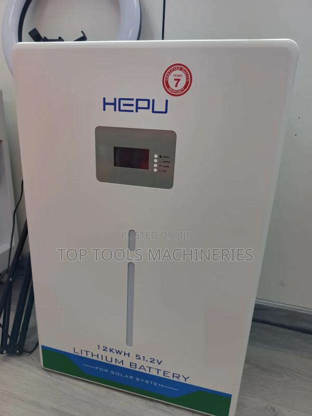 Hepu 12kw 51.2v Lithium Battery