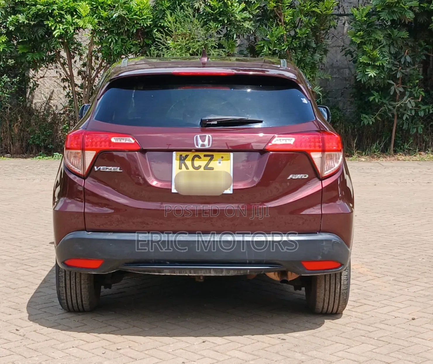 Honda Vezel 2014 Burgundy